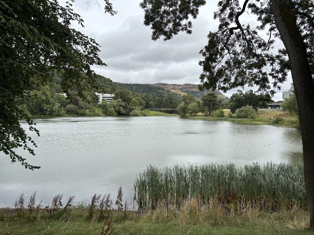 Image of Airthrey loch at the University of Stirling